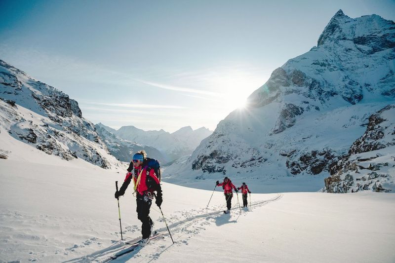 Cross Skiing