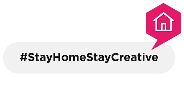 DJI stay home stay creative - KV